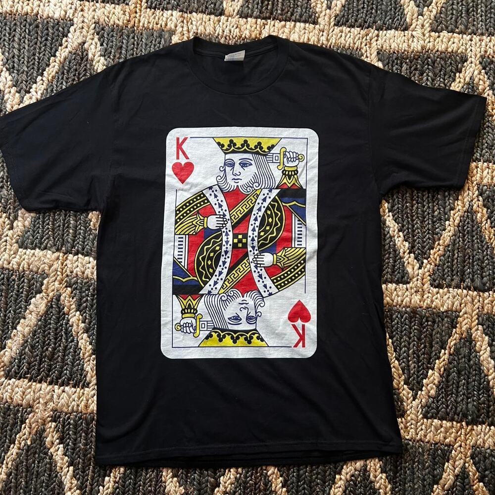 King of hearts playing card